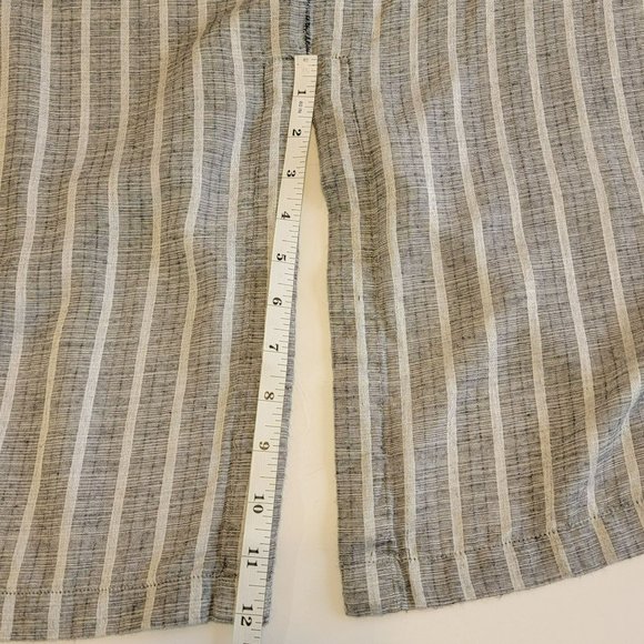 RVCA Women's Small Grey and White Striped Dress - Picture 13 of 13